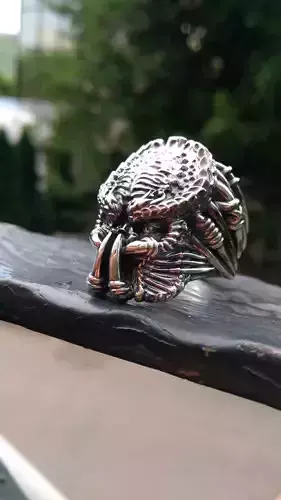 Predator ring 3D print model