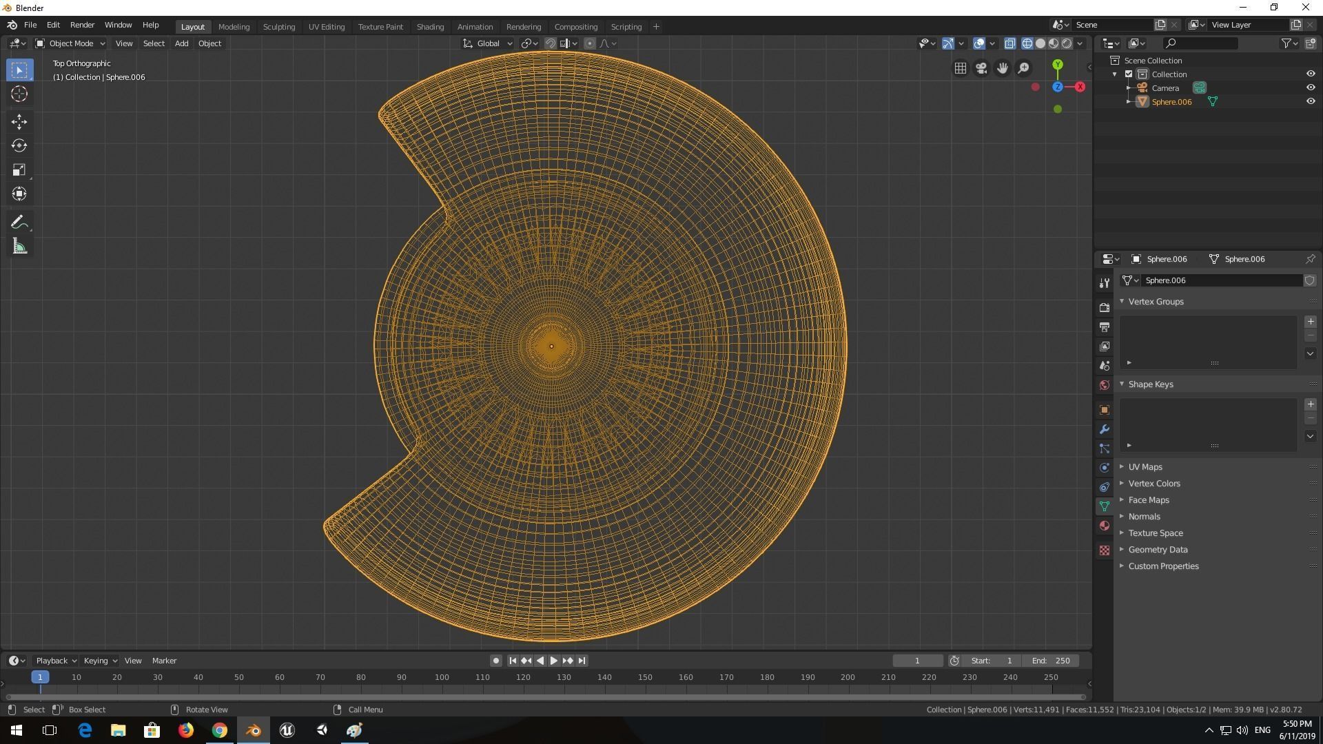 chair on table 3D model_12