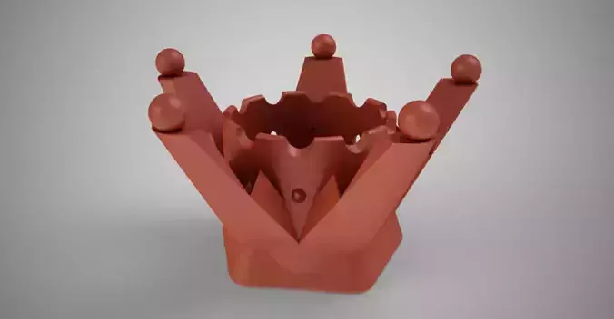 Crown Pen Holder