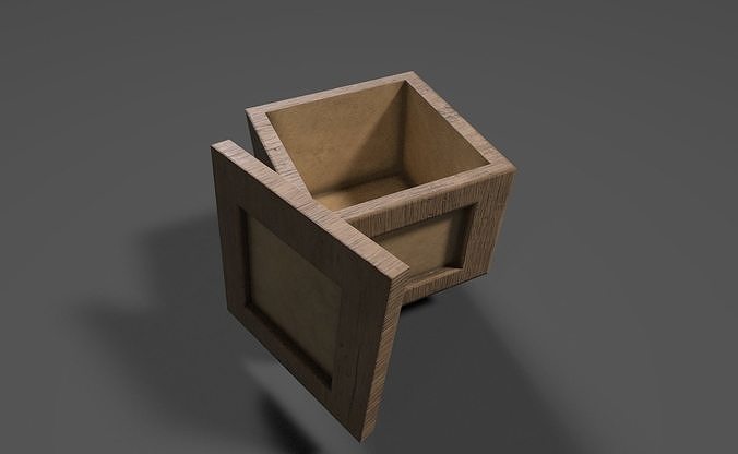 Box Open Free low-poly 3D model