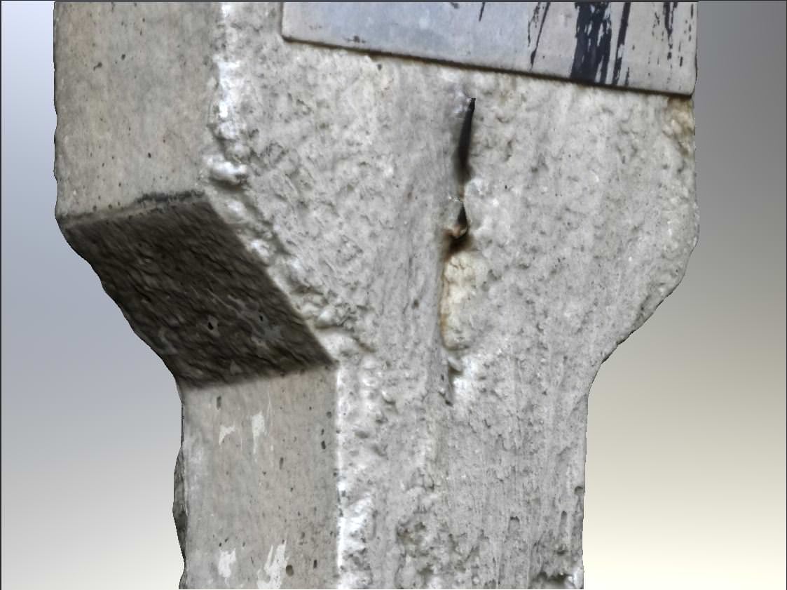 Old Pillar 3D model_2