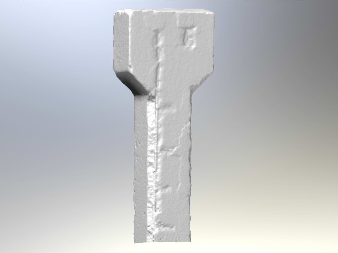 Old Pillar 3D model_3