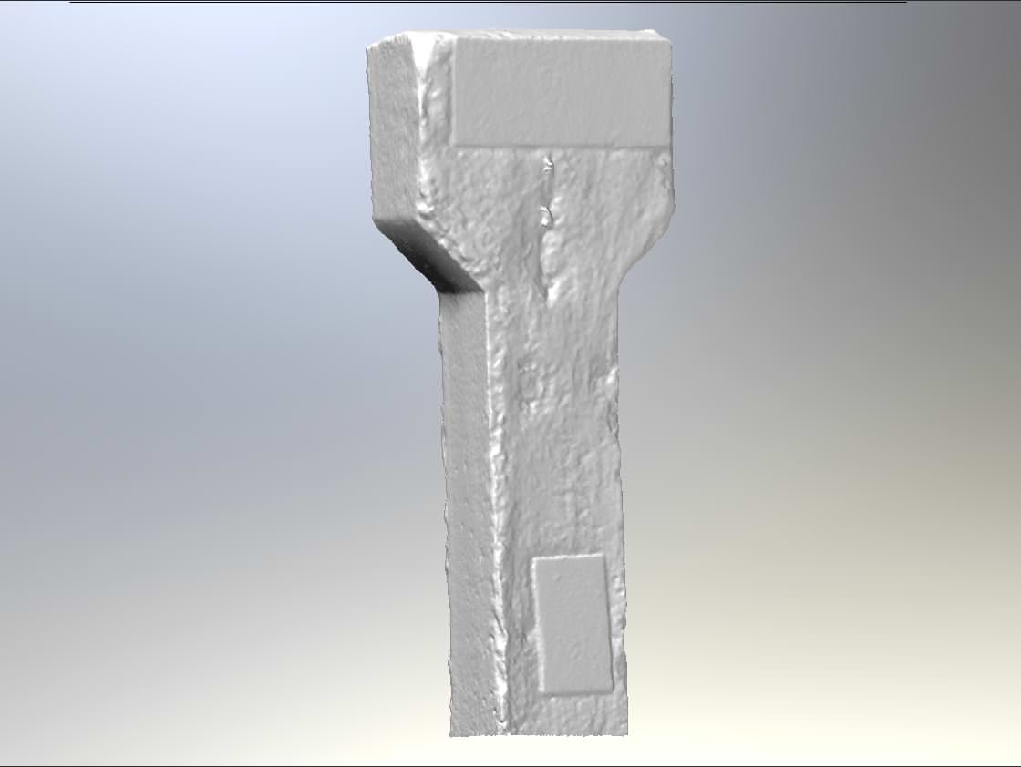 Old Pillar 3D model_4