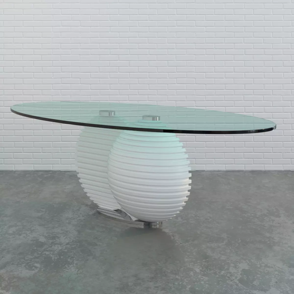 Modern Table 3D model_0