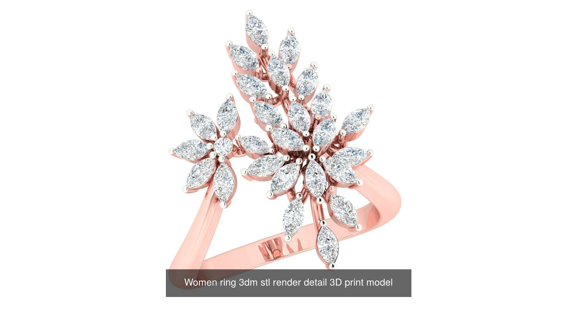 440 engagement wedding women ring 3dm details bulk collection  _114