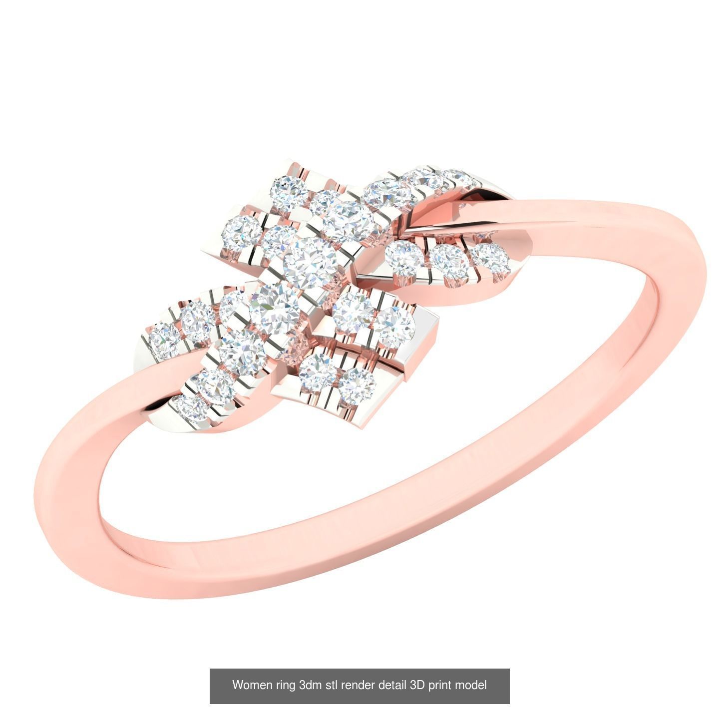 440 engagement wedding women ring 3dm details bulk collection  _136