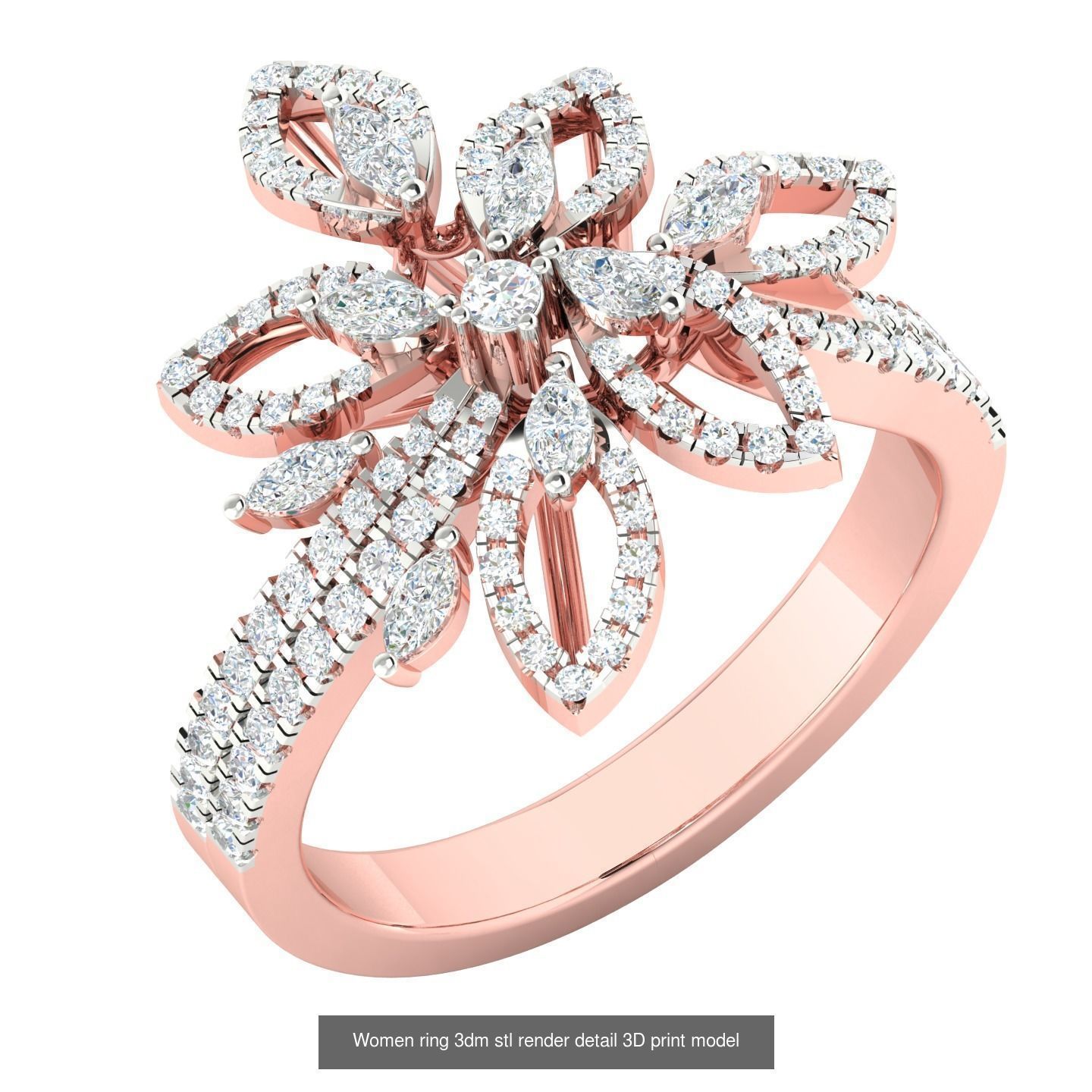 440 engagement wedding women ring 3dm details bulk collection  _3