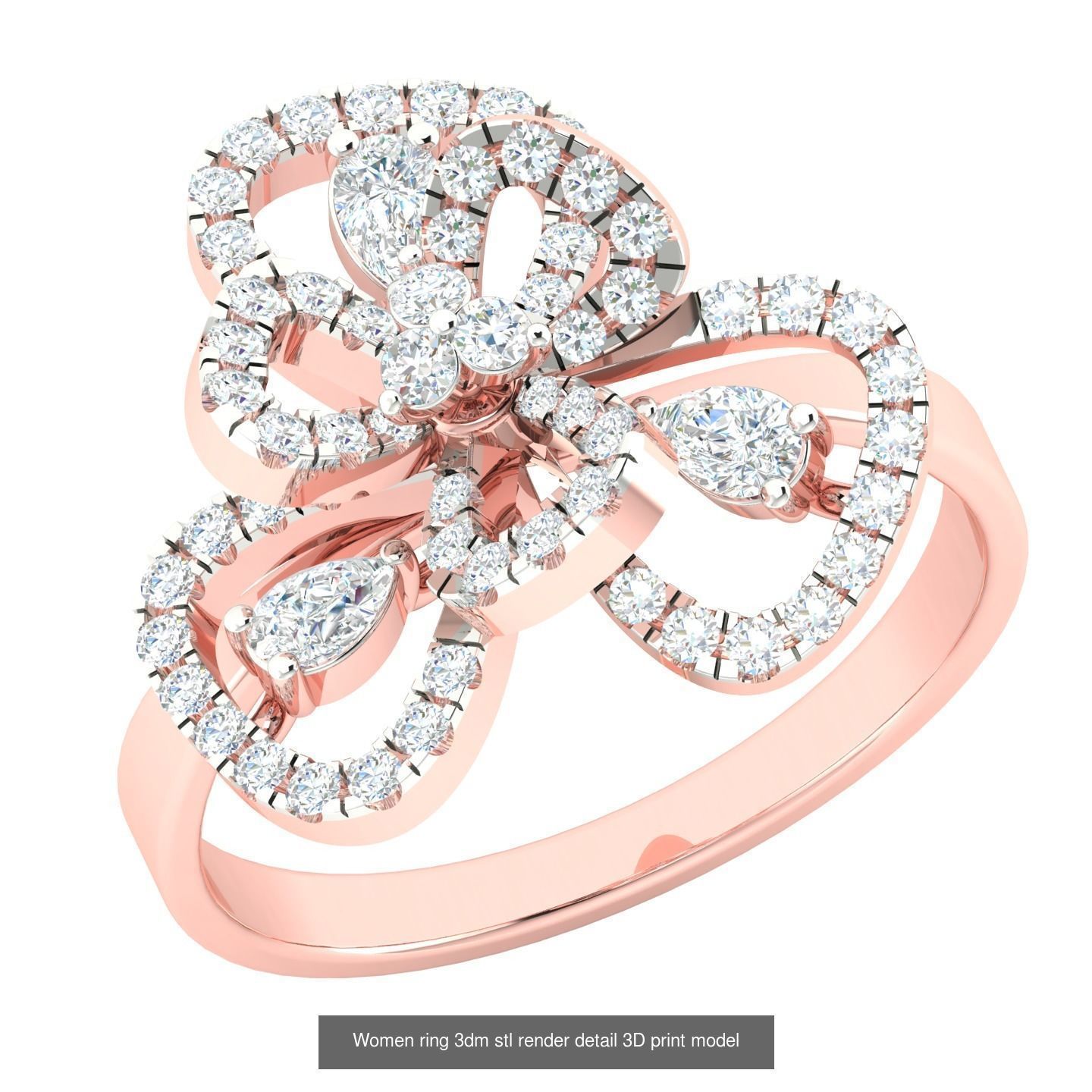 440 engagement wedding women ring 3dm details bulk collection  _38
