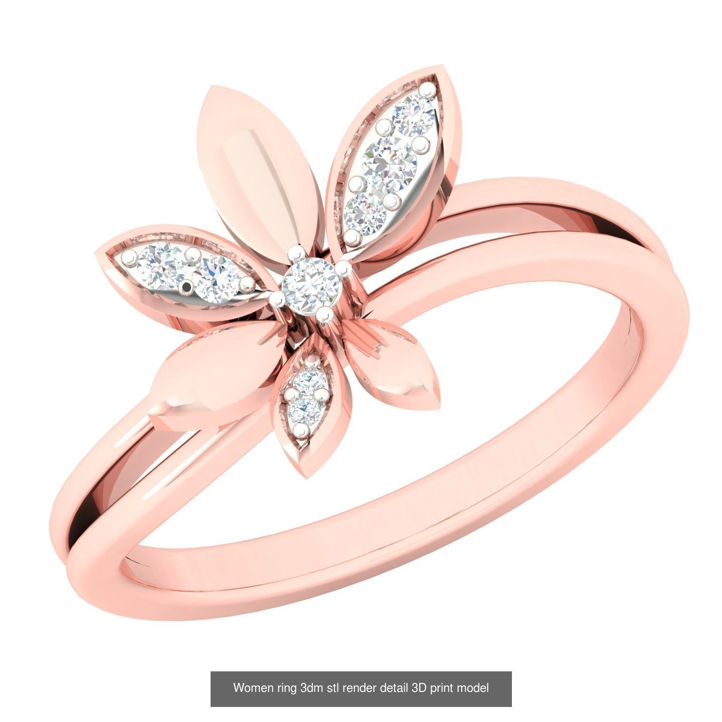 440 engagement wedding women ring 3dm details bulk collection  _161