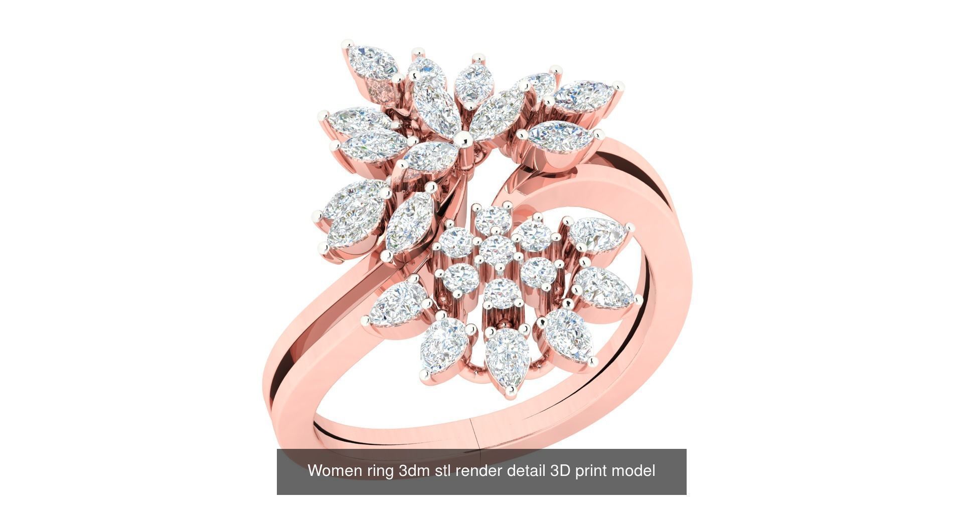 440 engagement wedding women ring 3dm details bulk collection  _113