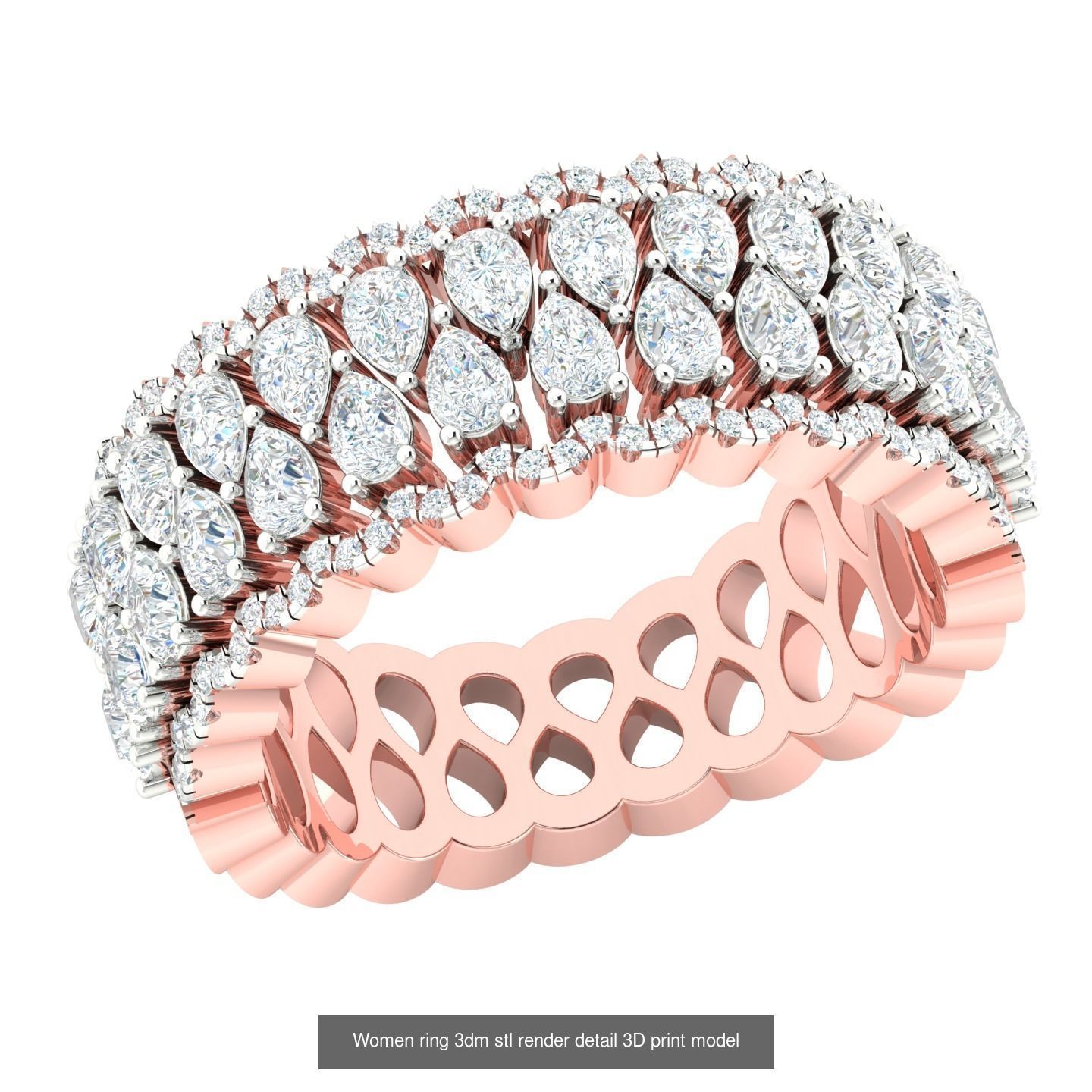 440 engagement wedding women ring 3dm details bulk collection  _18