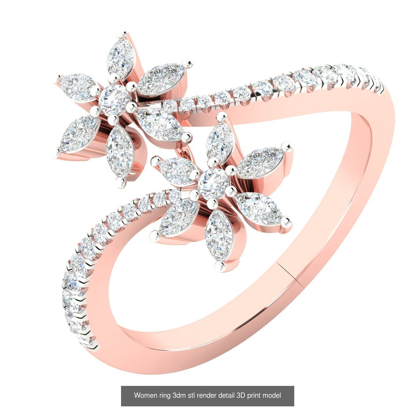 440 engagement wedding women ring 3dm details bulk collection  _86