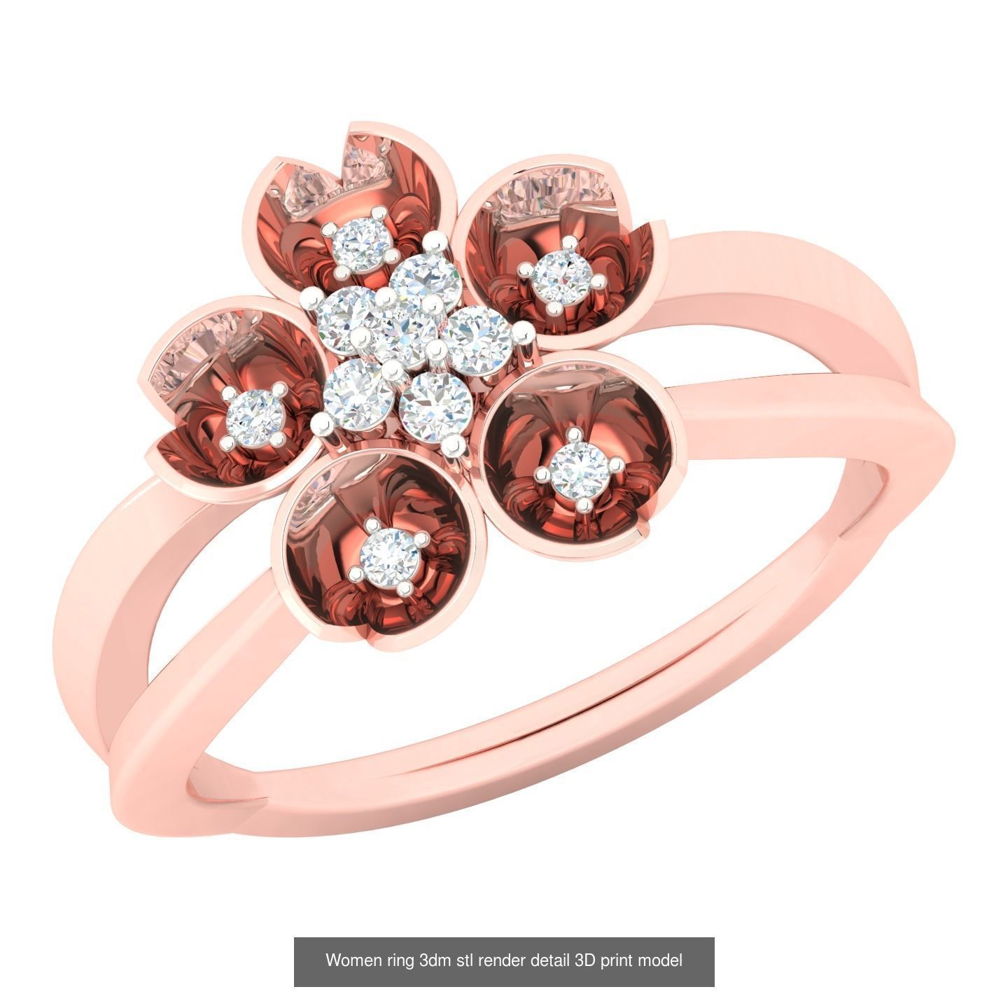 440 engagement wedding women ring 3dm details bulk collection  _141
