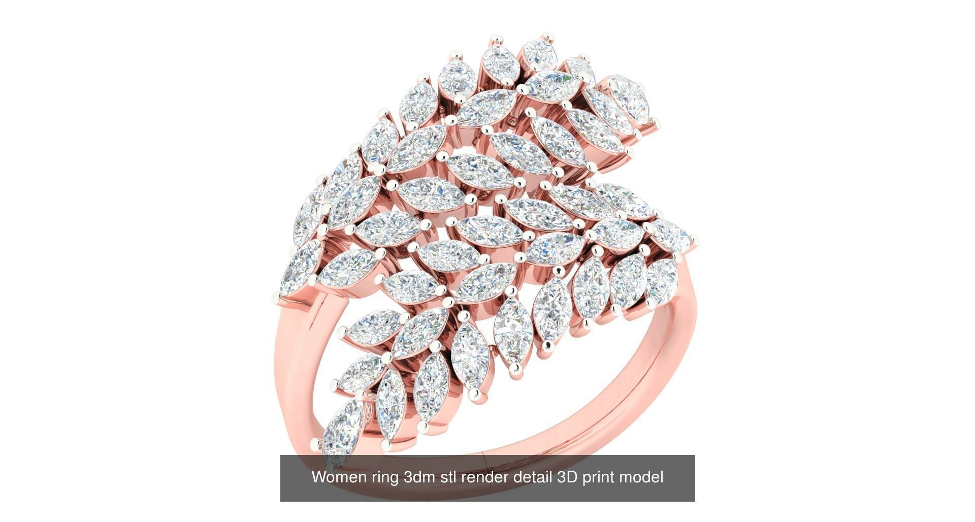 440 engagement wedding women ring 3dm details bulk collection  _103