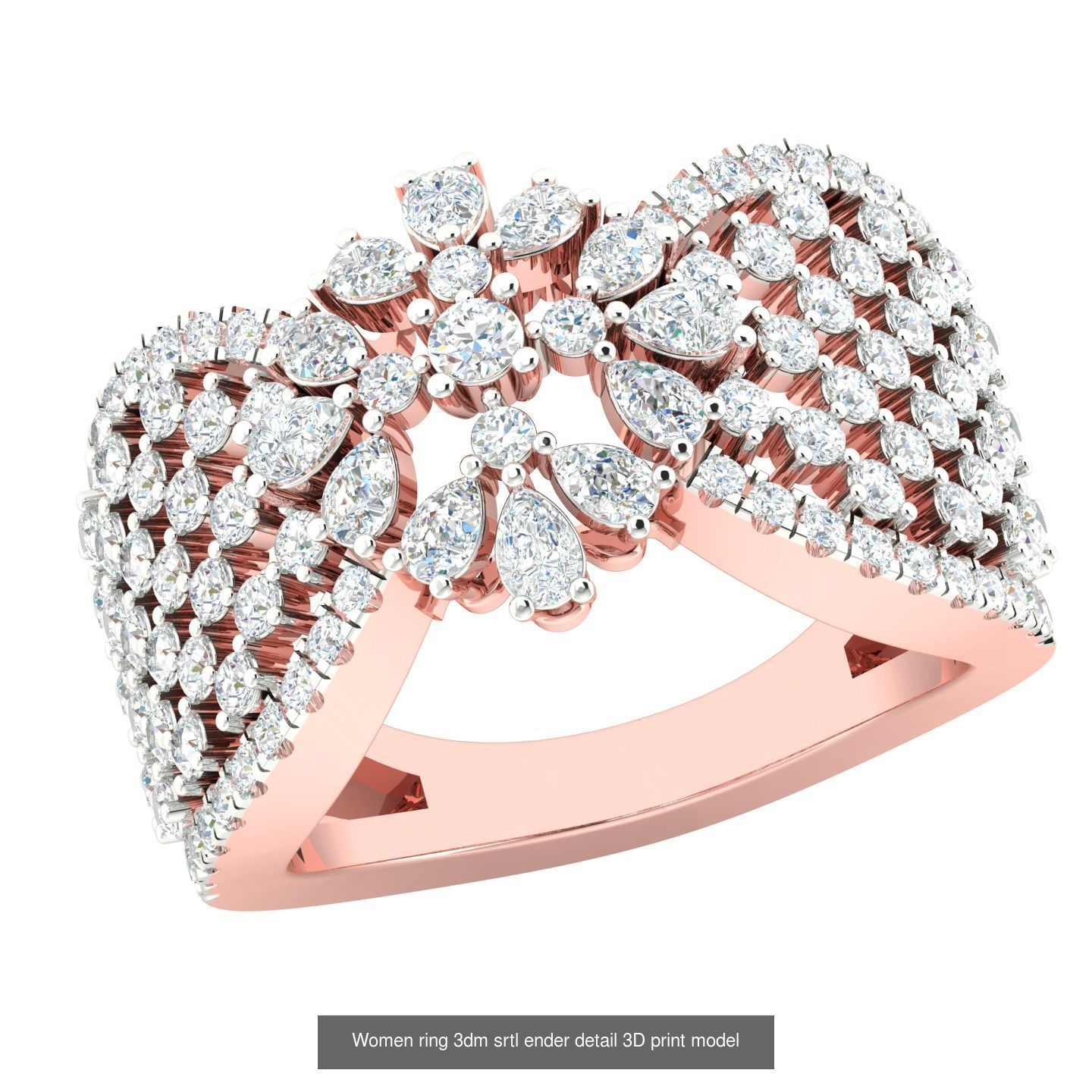 440 engagement wedding women ring 3dm details bulk collection  _19