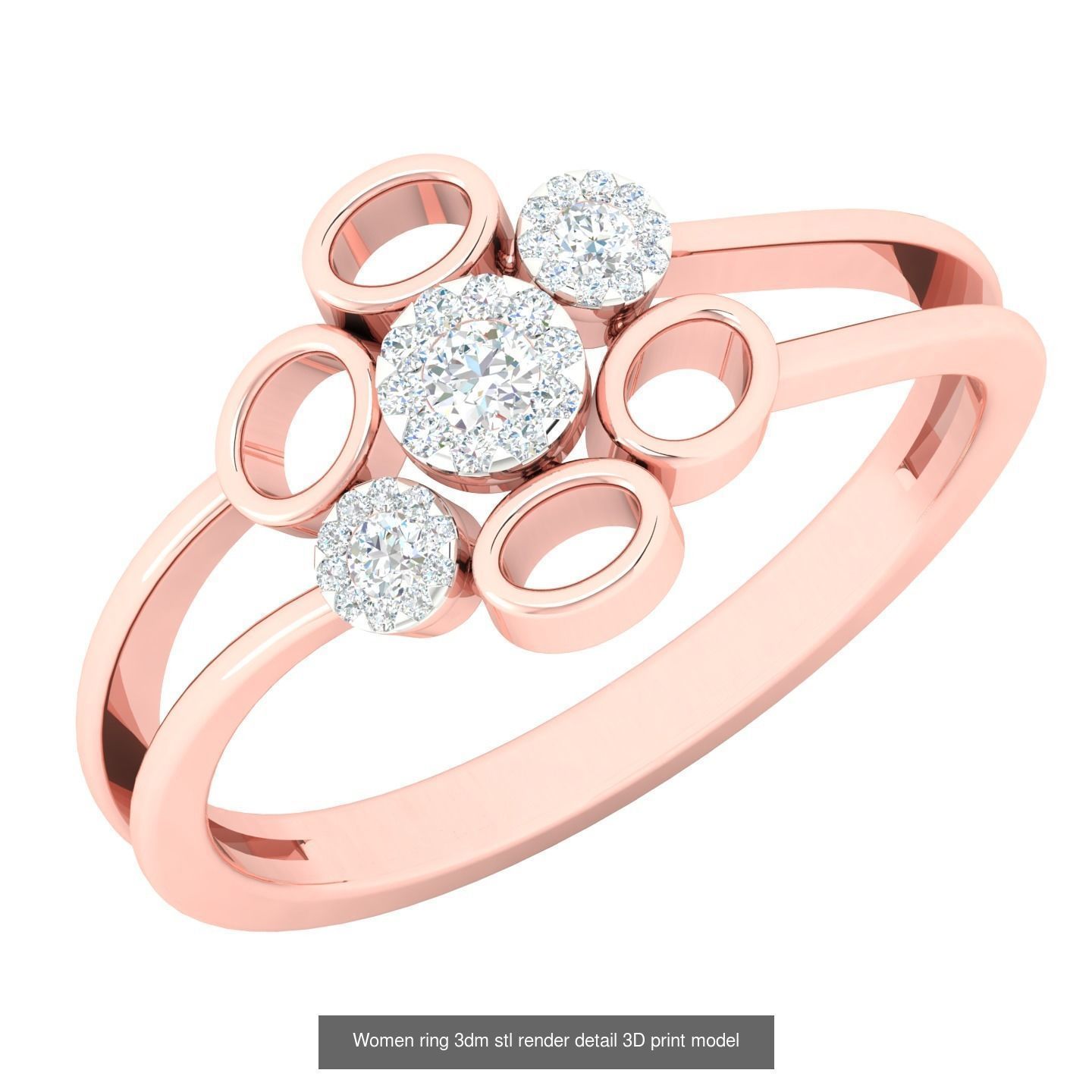 440 engagement wedding women ring 3dm details bulk collection  _170