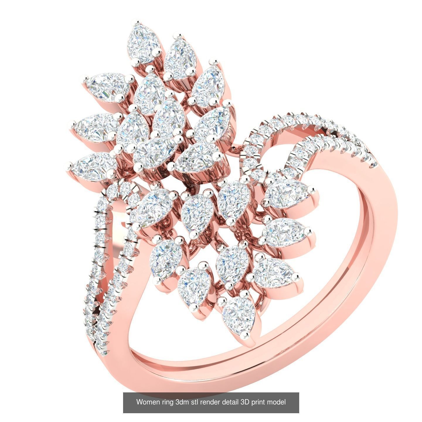 440 engagement wedding women ring 3dm details bulk collection  _66