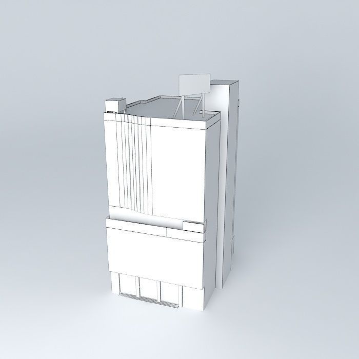 Sunrise Plaza Free 3D model_4