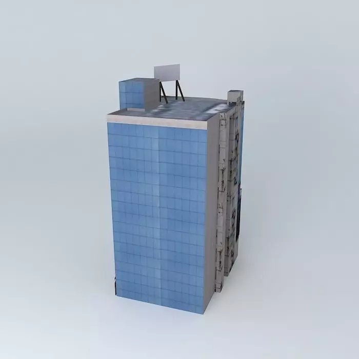 Sunrise Plaza Free 3D model_0