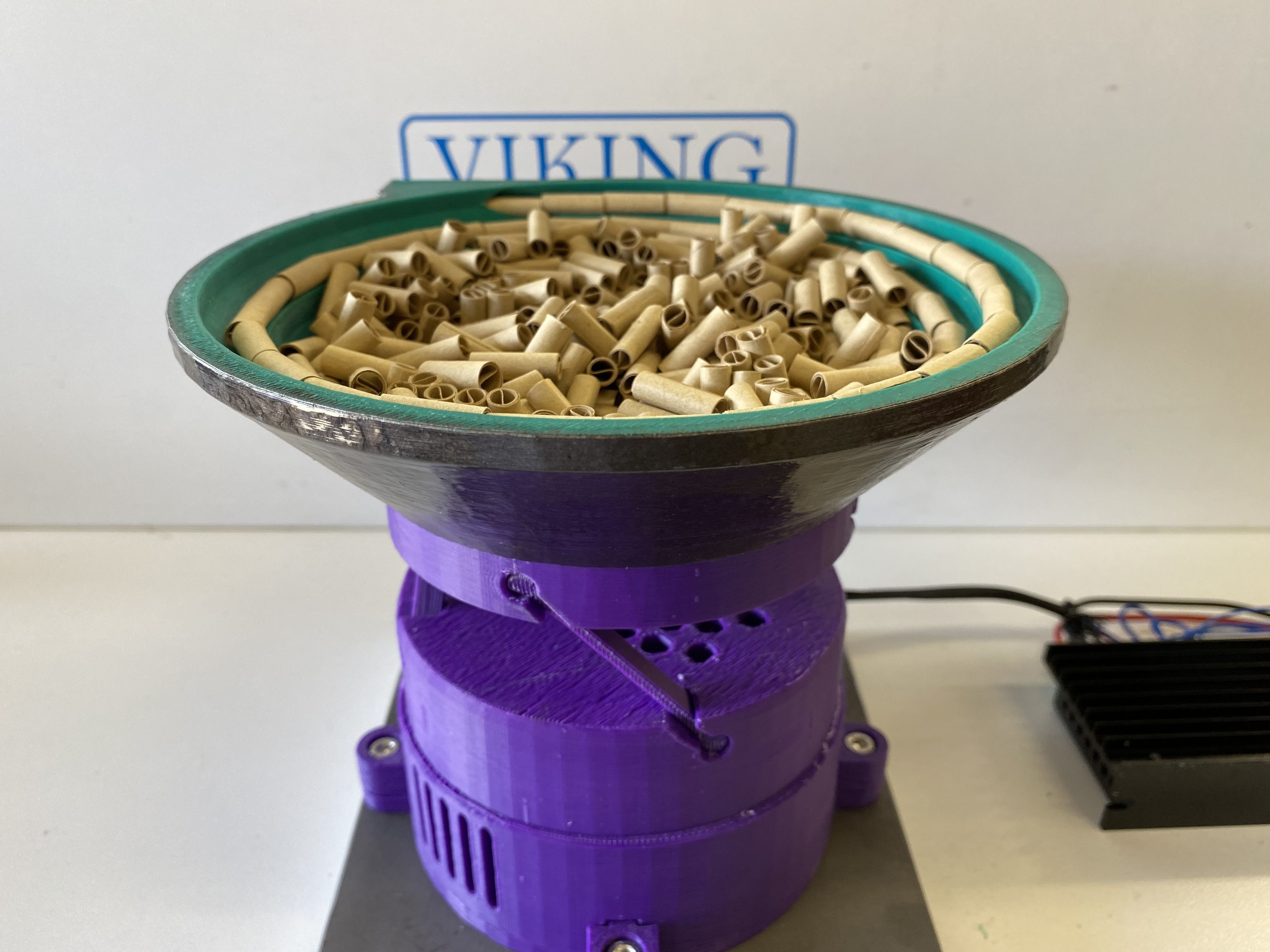 MKIII 3D Printed Vibrating Bowl Feeder - Full Release 3D print model_5