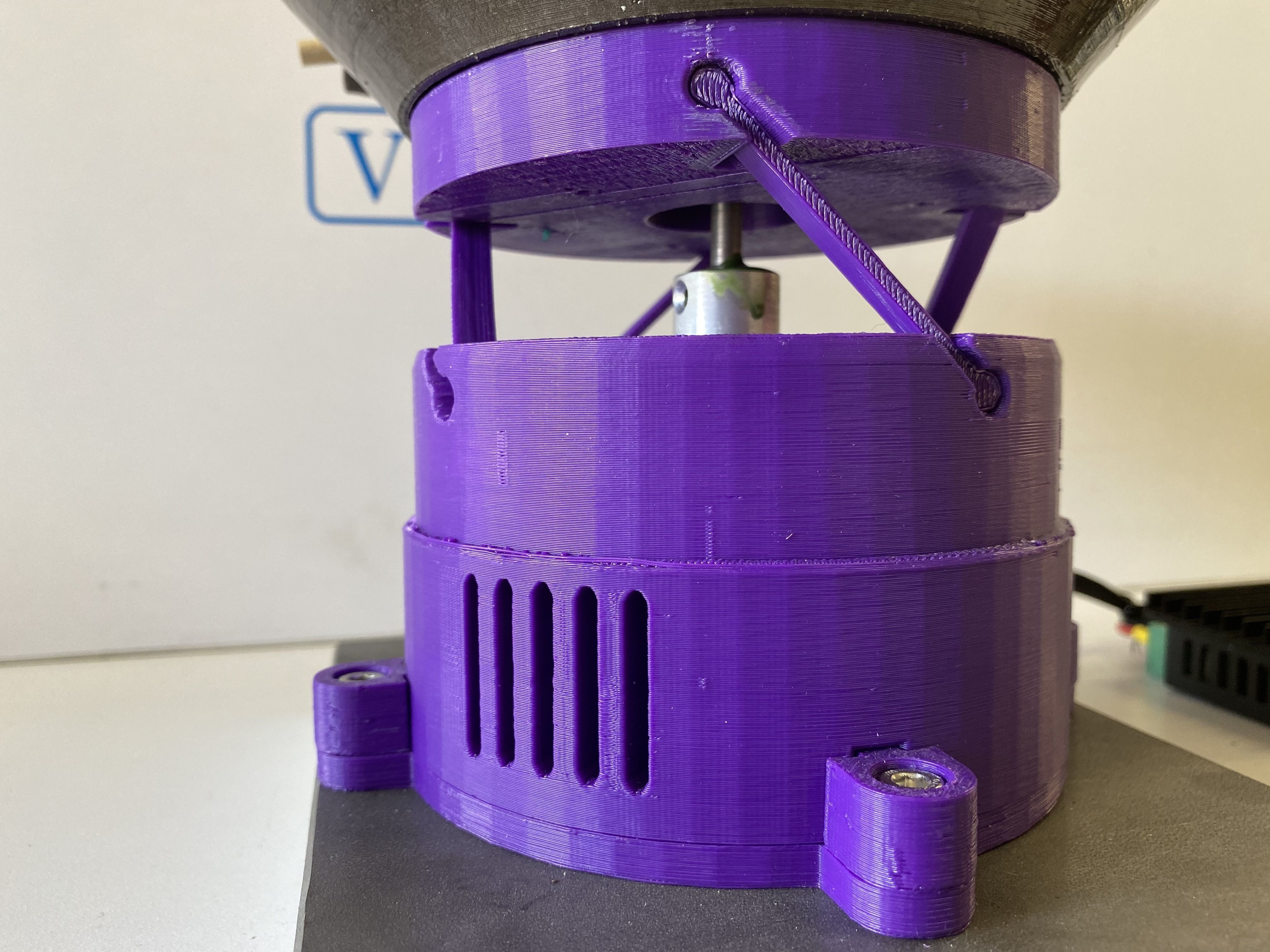 MKIII 3D Printed Vibrating Bowl Feeder - Full Release 3D print model_7
