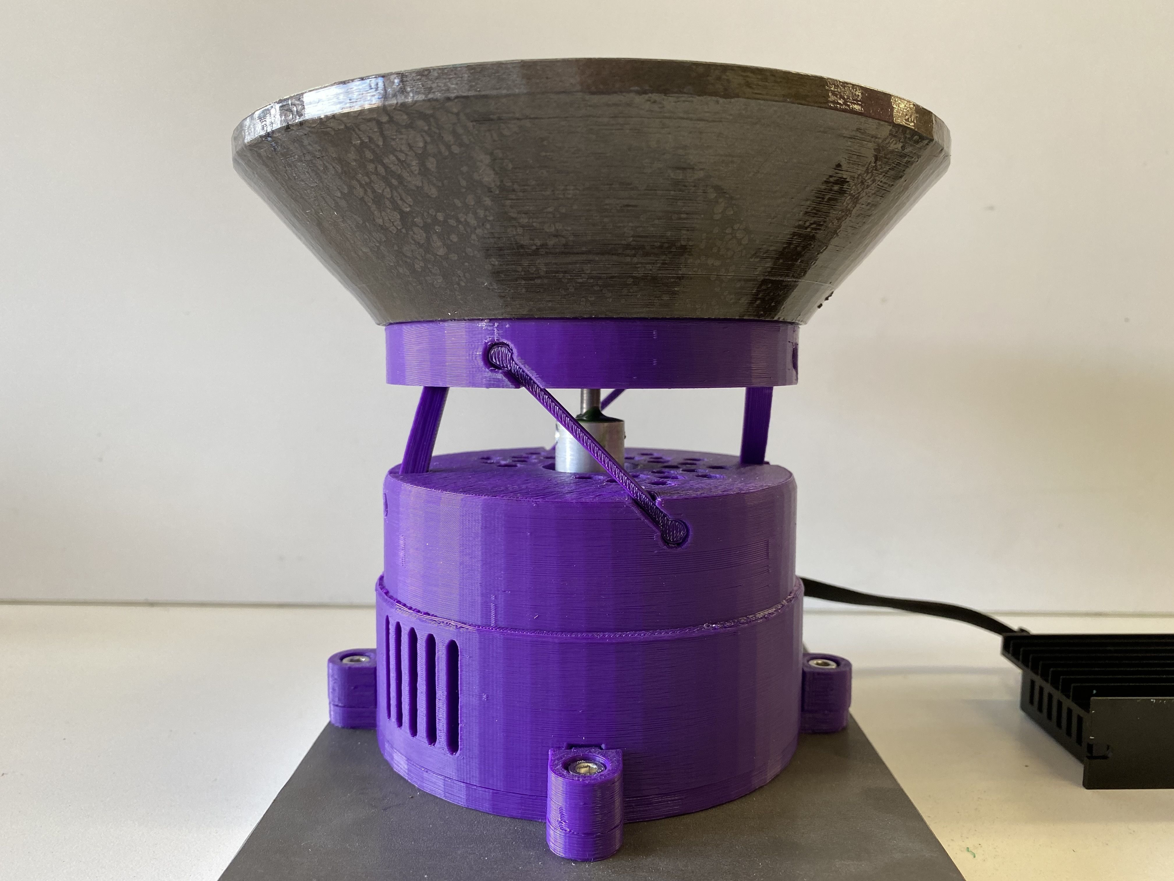 MKIII 3D Printed Vibrating Bowl Feeder - Full Release 3D print model_6