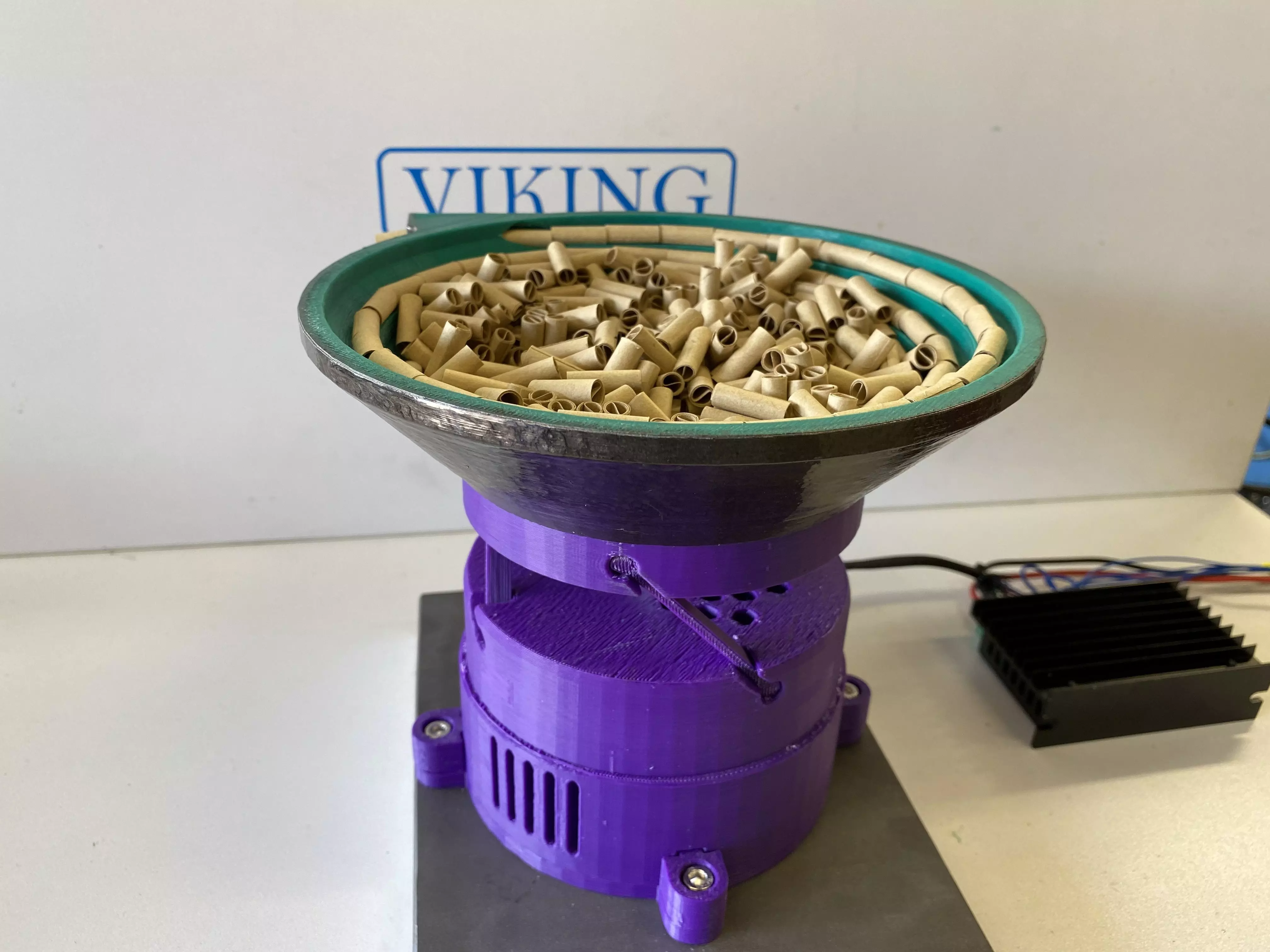 MKIII 3D Printed Vibrating Bowl Feeder - Full Release 3D print model_0