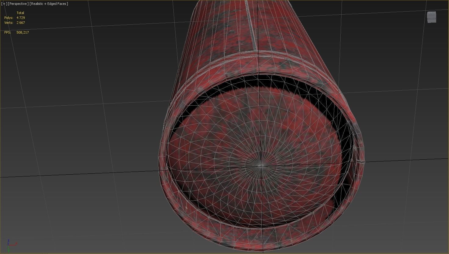 low poly model of a gas cylinder of 34 l and 27 l Free low-poly 3D model_3