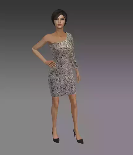 Off Shoulder Bodycon - Marvelous Designer 