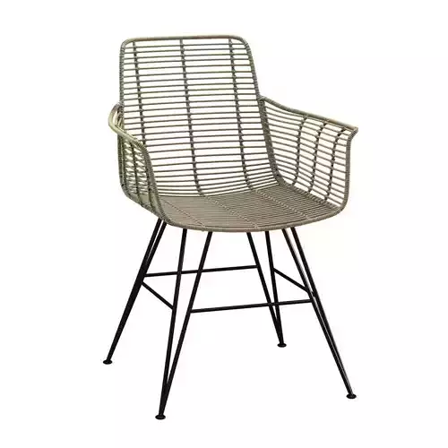 Palecek HERMOSA OUTDOOR ARM CHAIR  3d model