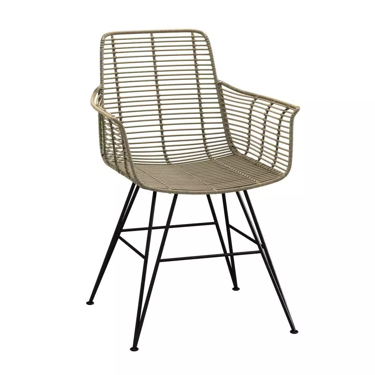 Palecek HERMOSA OUTDOOR ARM CHAIR 3d model 3D model
