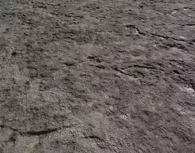 Dark dirty Ground PBR