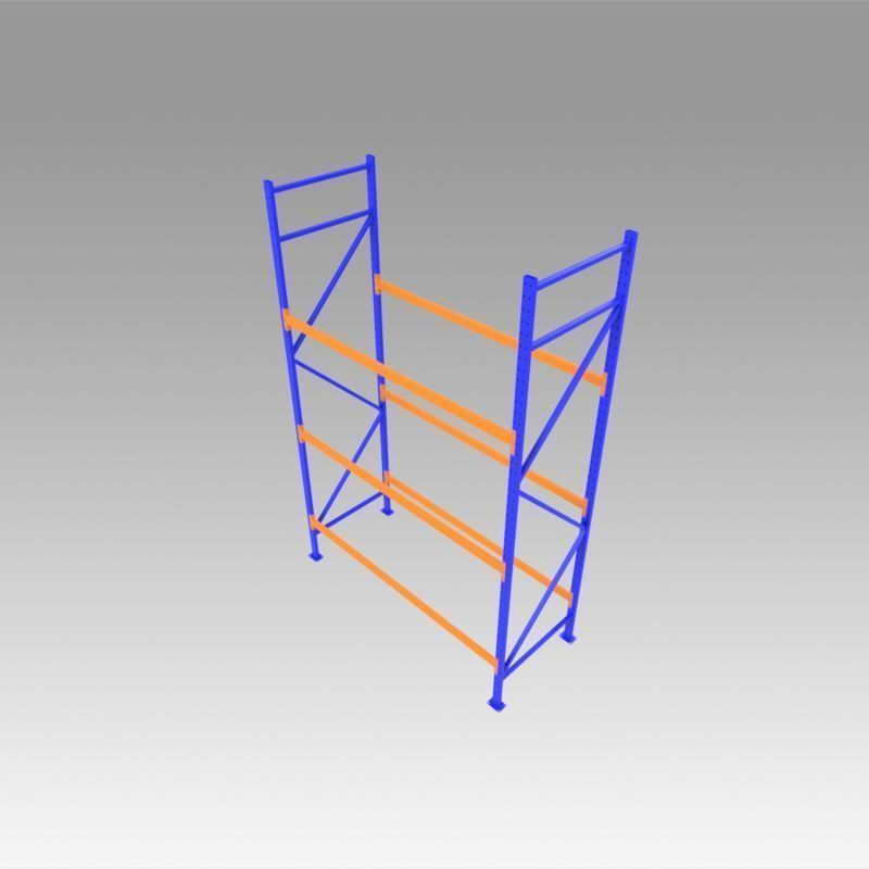 Shelves 3D model_4