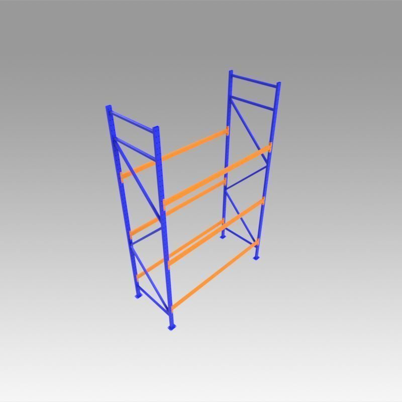 Shelves 3D model_2
