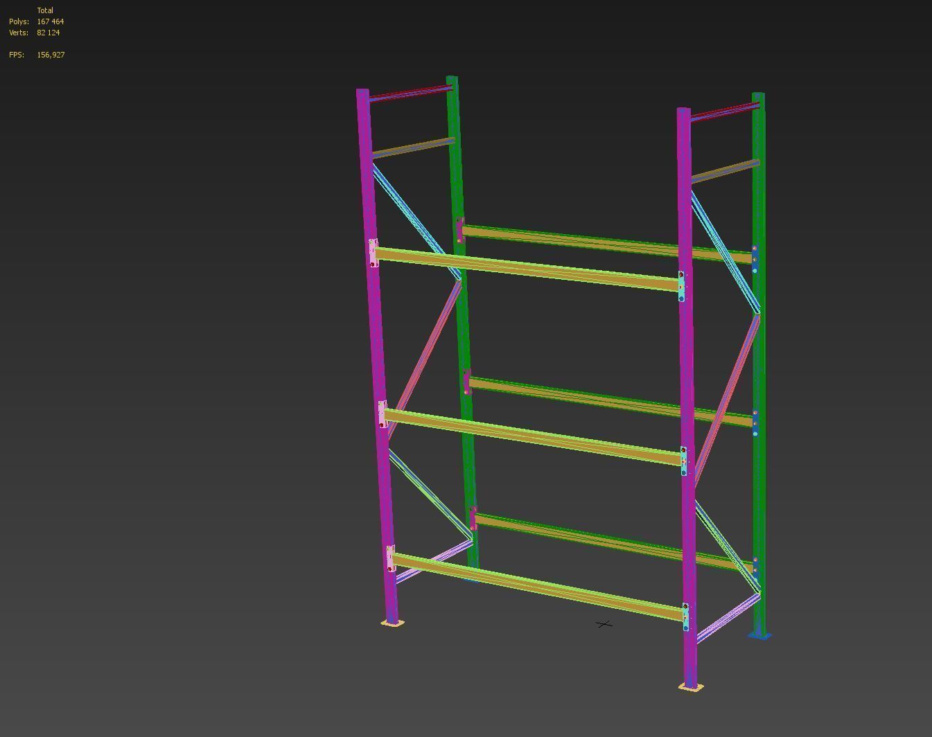 Shelves 3D model_10