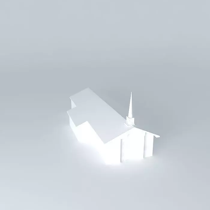 LDS. Mormon Meeting Center, Chapel of Quetzalcoatl, State of ... Free 3D model