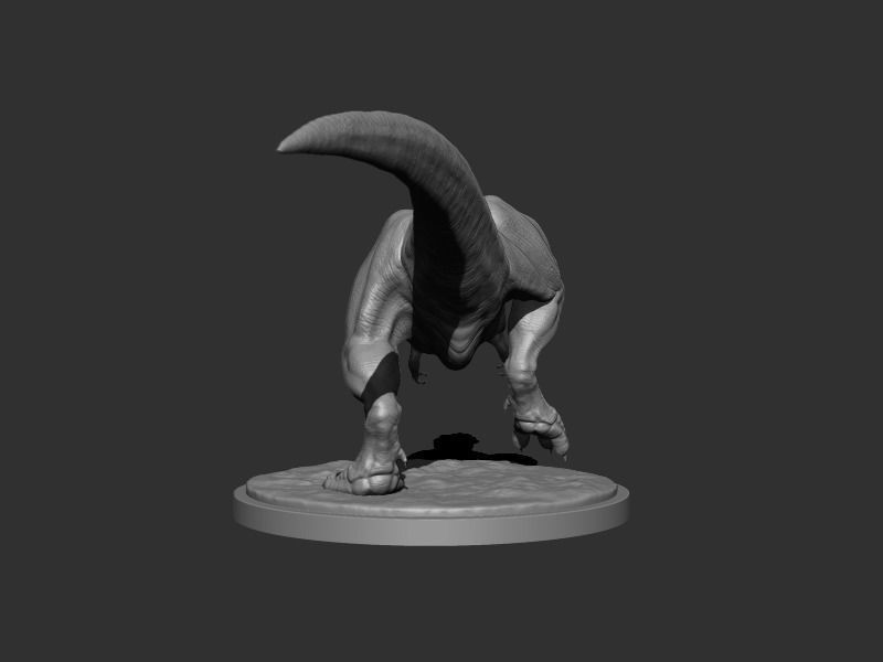 3D Tyrano for Printing 3D print model_4