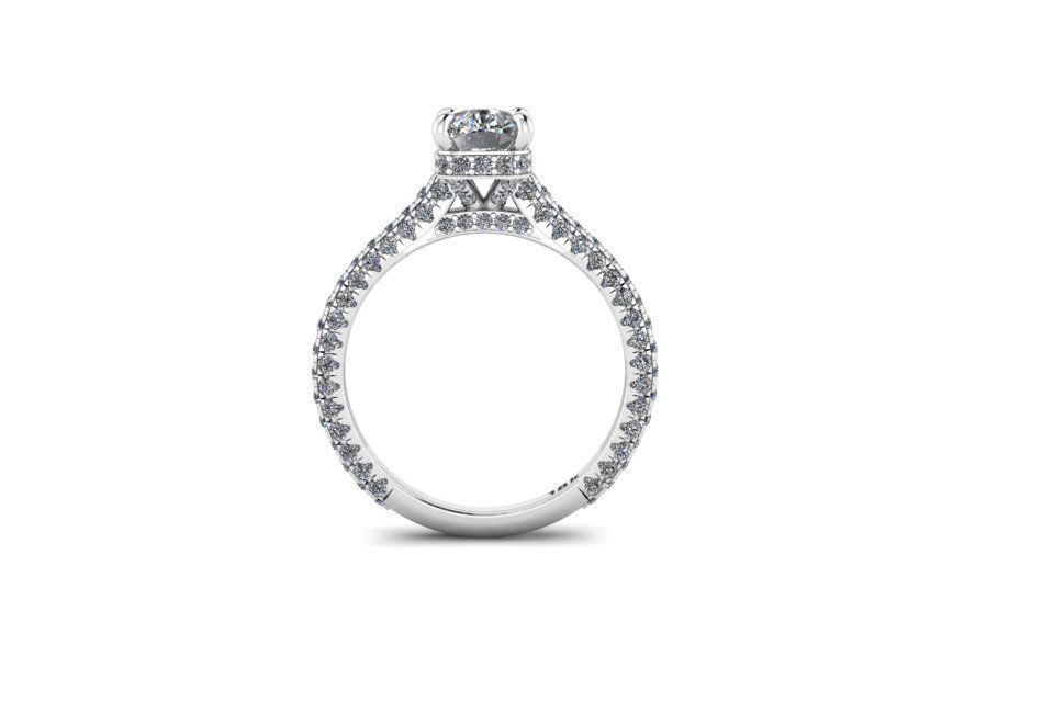 Cushion Ring 3D print model_2