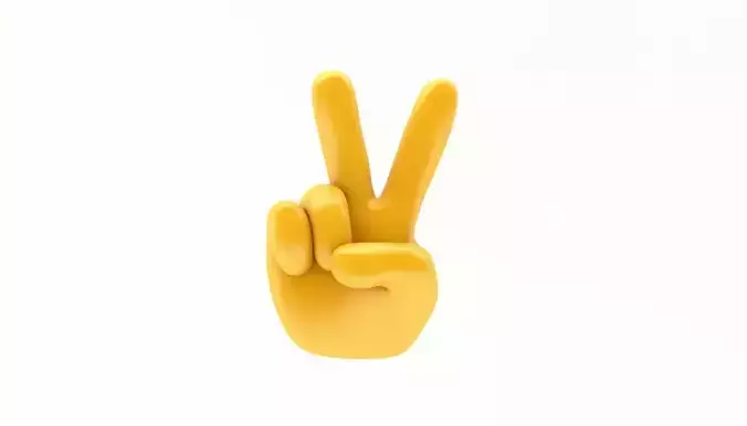 EMOJI HANDS VICTORY ICON