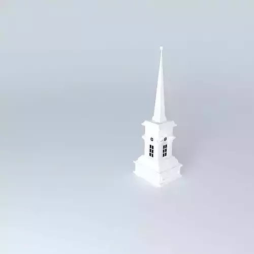 Tower 2 church steeple