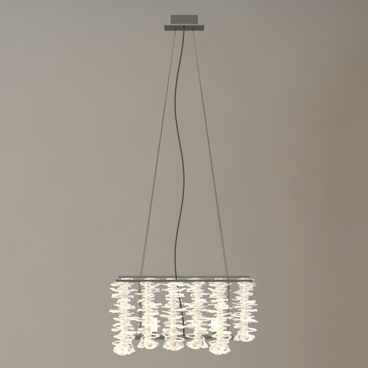 patrizia garganti frozen chandelier 3D model_2