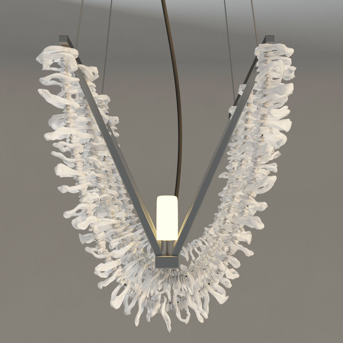 patrizia garganti frozen chandelier 3D model_1