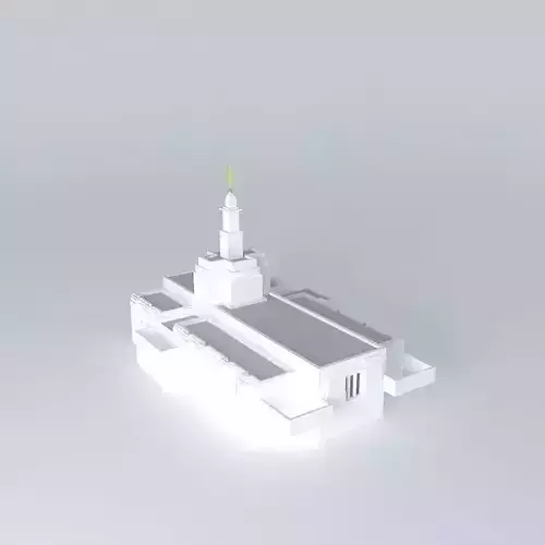 LDS Temple Ciudad Juarez  Chihuahua Templo Mormon Mexico.