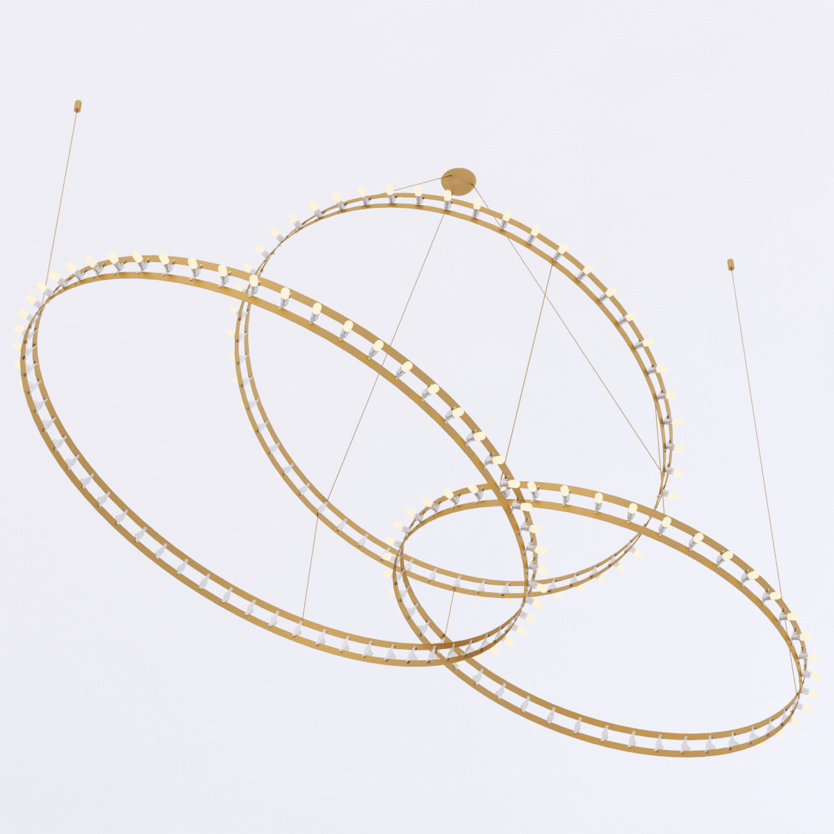 Quasar CITADEL COMPOSITION chandelier 3D model_2