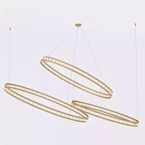 Quasar CITADEL COMPOSITION chandelier