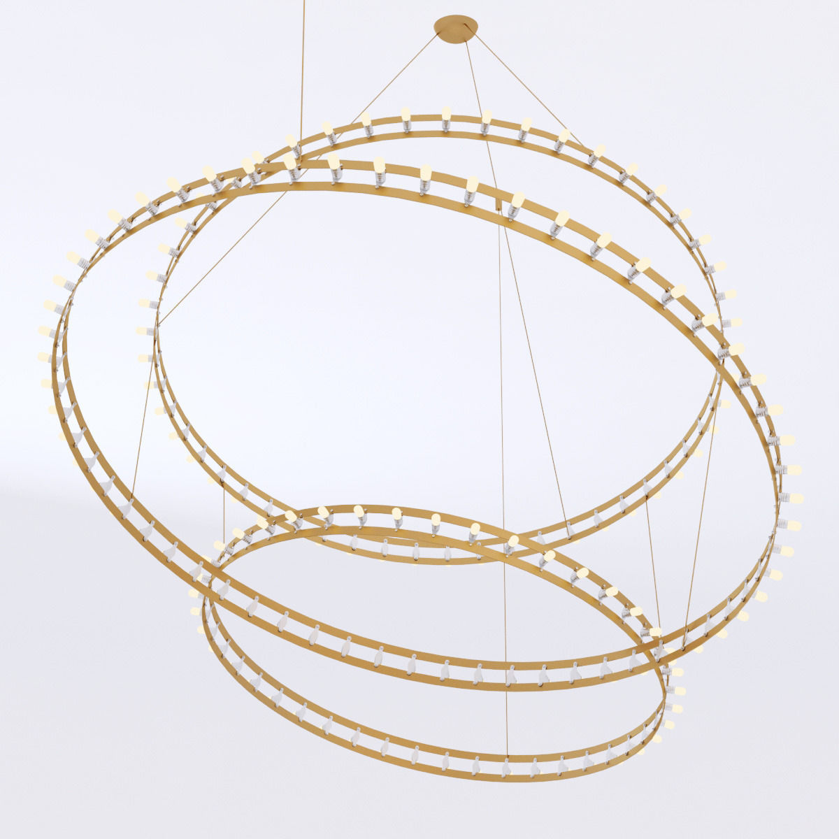 Quasar CITADEL COMPOSITION chandelier 3D model_1