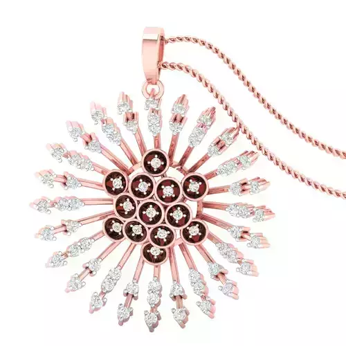 Women pendant earrings 3dm stl render detail 3D print model