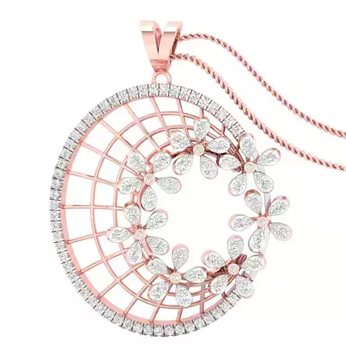 Women pendant earrings 3dm stl render detail 3D print model 3D print model