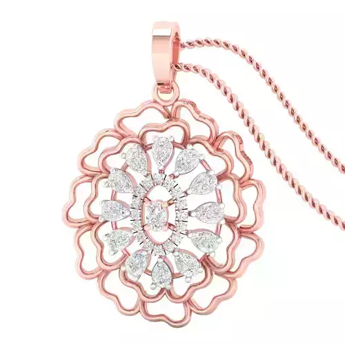 Women pendant earrings 3dm stl render detail 3D print model 3D print model