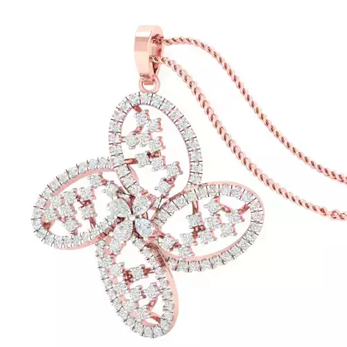 Women pendant earrings 3dm stl render detail 3D print model